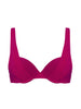 Push-up-Bikini-Oberteil - Himbeere