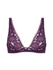 Weicher Triangel-BH mit Softcup - Euphorien-Lila