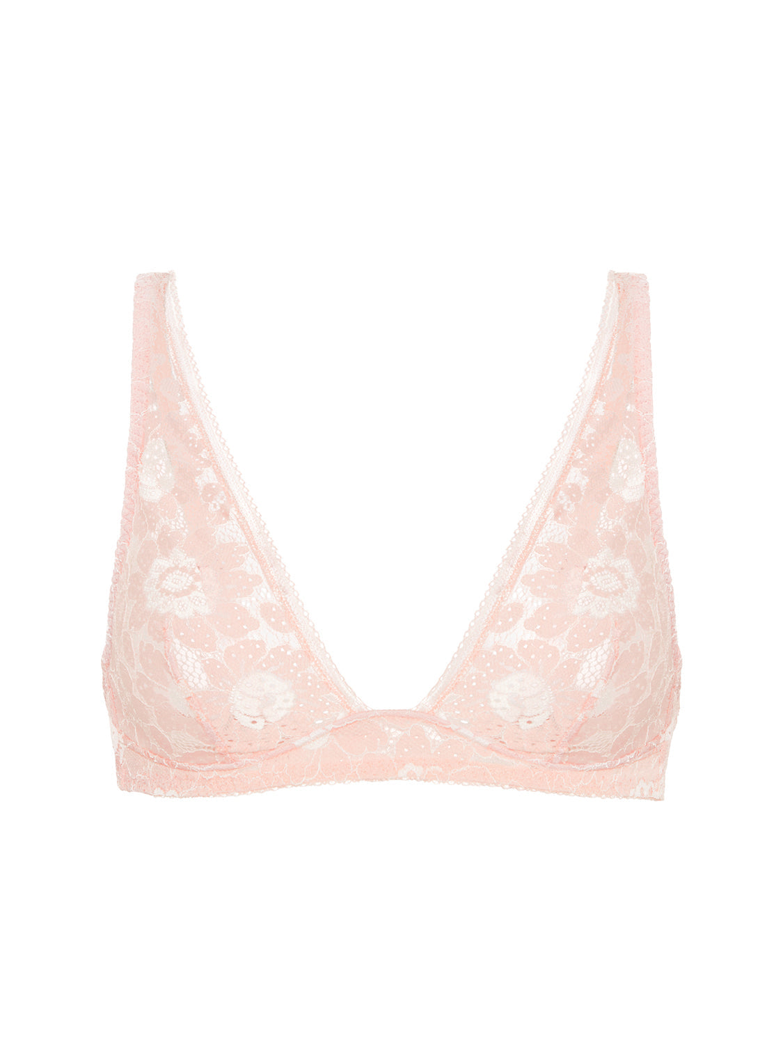 Weicher Triangel-BH mit Softcup - Ballettrosa