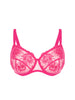 Full-Cup-BH mit Stützfunktion - Disco-Pink