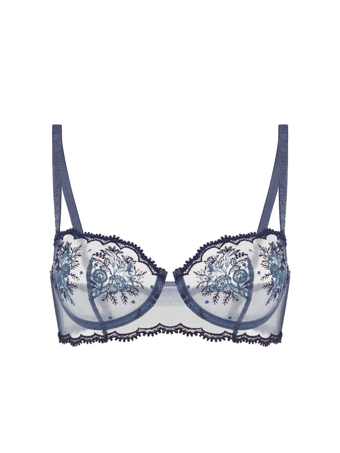 Half-Cup-BH - Aschblau