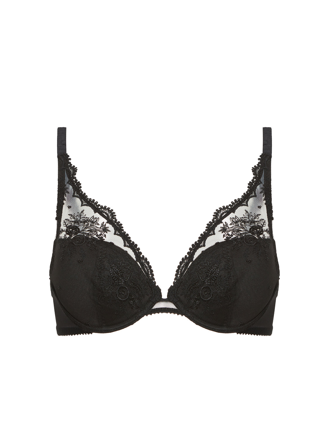 Plunge-Push-up-BH - Schwarz
