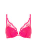 Plunge-Push-up-BH - Disco-Pink