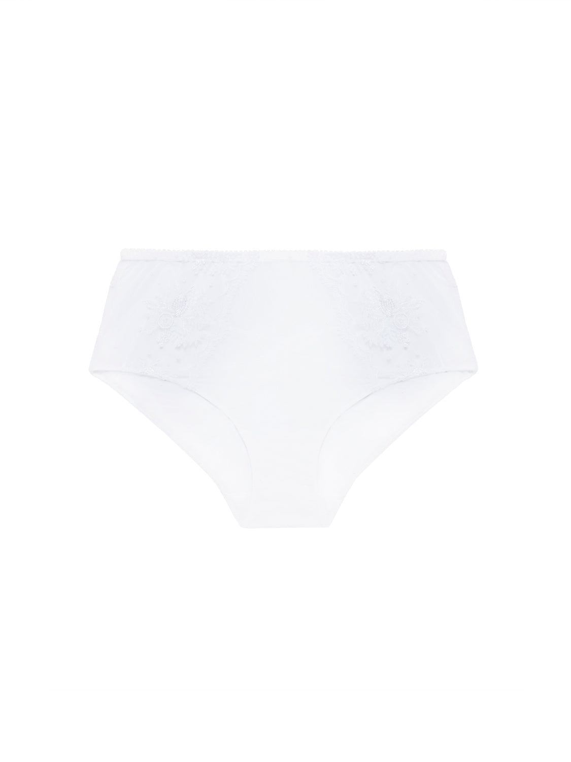 High-Waist-Slip. - Weiß