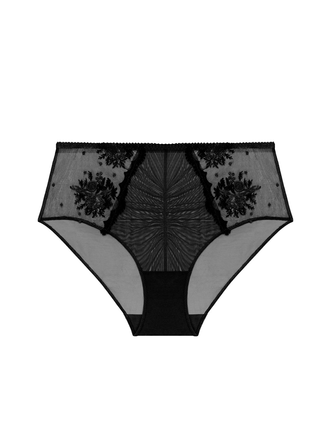 High-Waist-Slip. - Schwarz