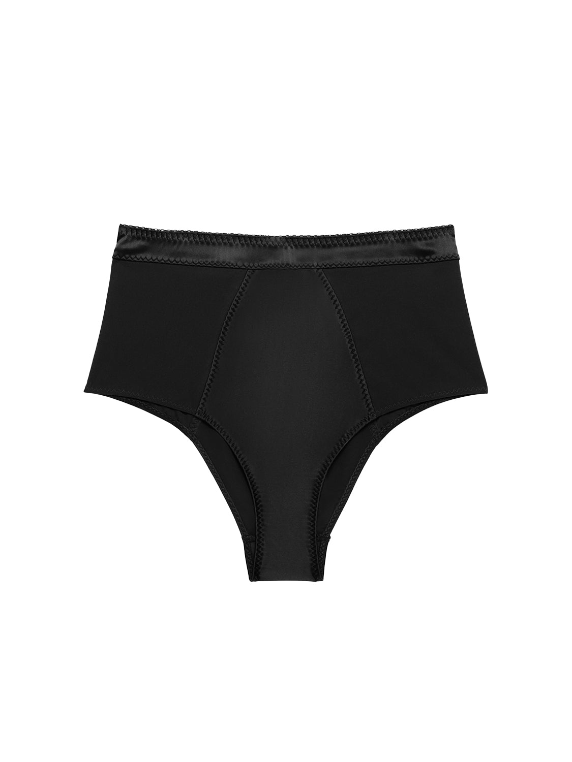 High-Waist-Slip. - Schwarz