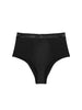 High-Waist-Slip. - Schwarz