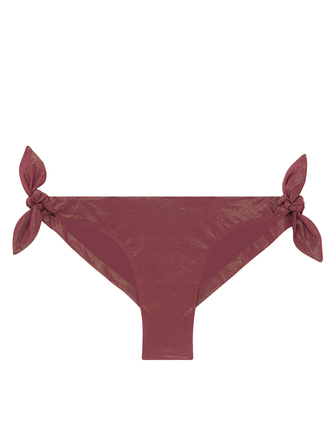Mini-Bikinihöschen - Lurex-Dunkellila