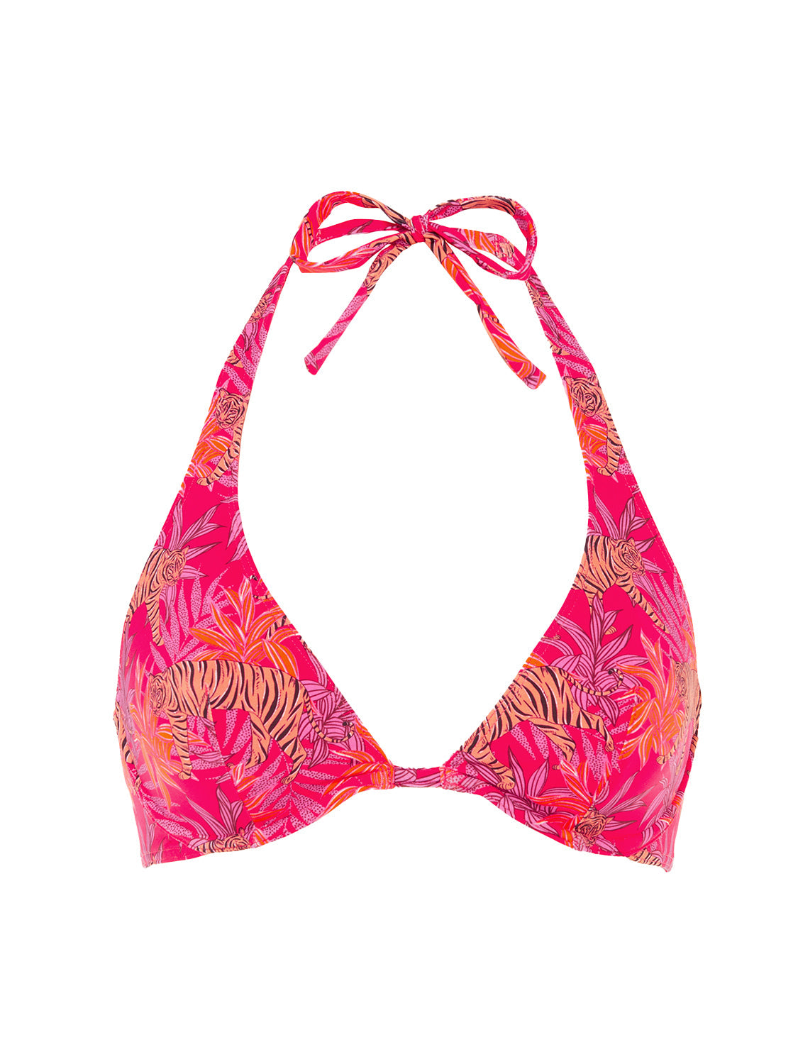Triangel-BH mit Bügeln - Jungle Sunset Print