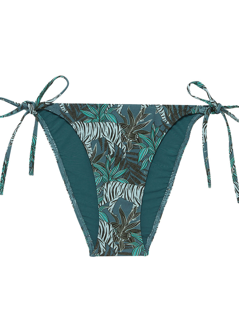 Mini-Bikinihöschen - Dschungel-Nacht-Print
