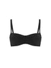 Bandeau-Bikini-Top mit Bügeln. - Schwarz