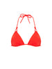 Bügelloser Triangel-Bikini - Granatapfel