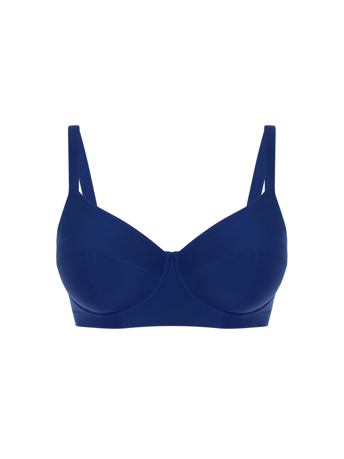 Bikini-Oberteil mit Bügeln. - Mitternacht