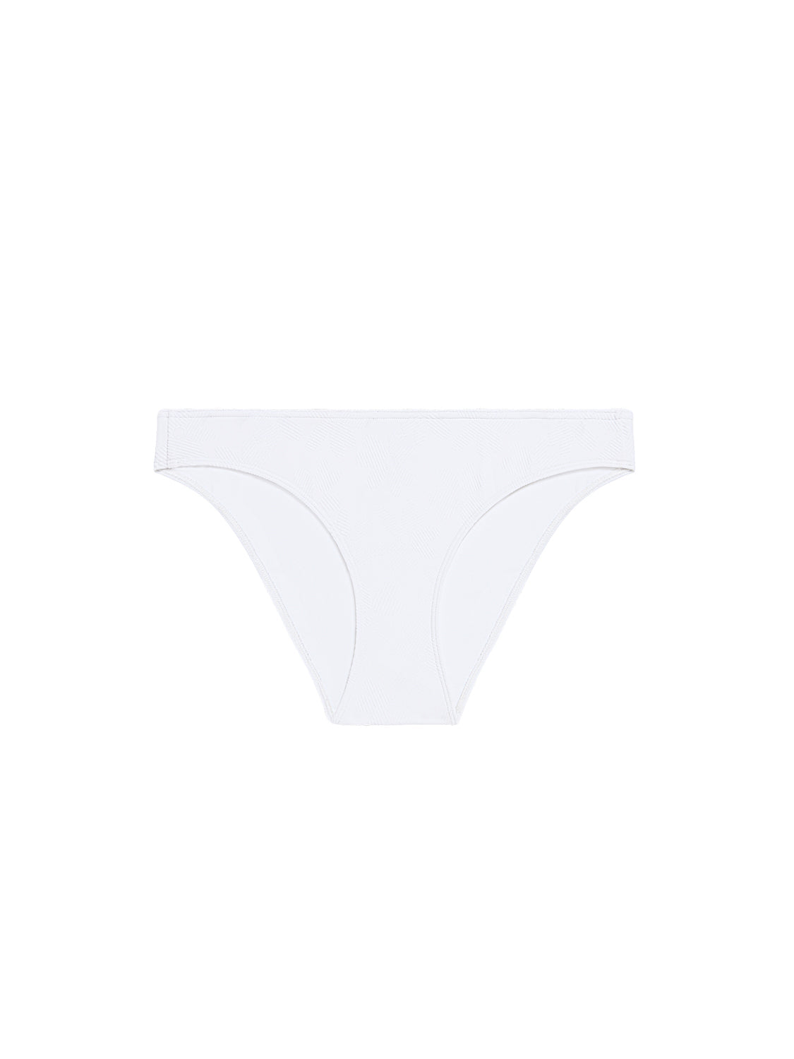 Bikini-Slip. - Weiß