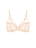 Bügel-BH mit tiefem Ausschnitt - Schickes Beige