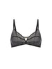 Weicher Triangel-BH mit Softcup - Schwarz