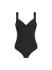 Figurformender Bodysuit - Schwarz