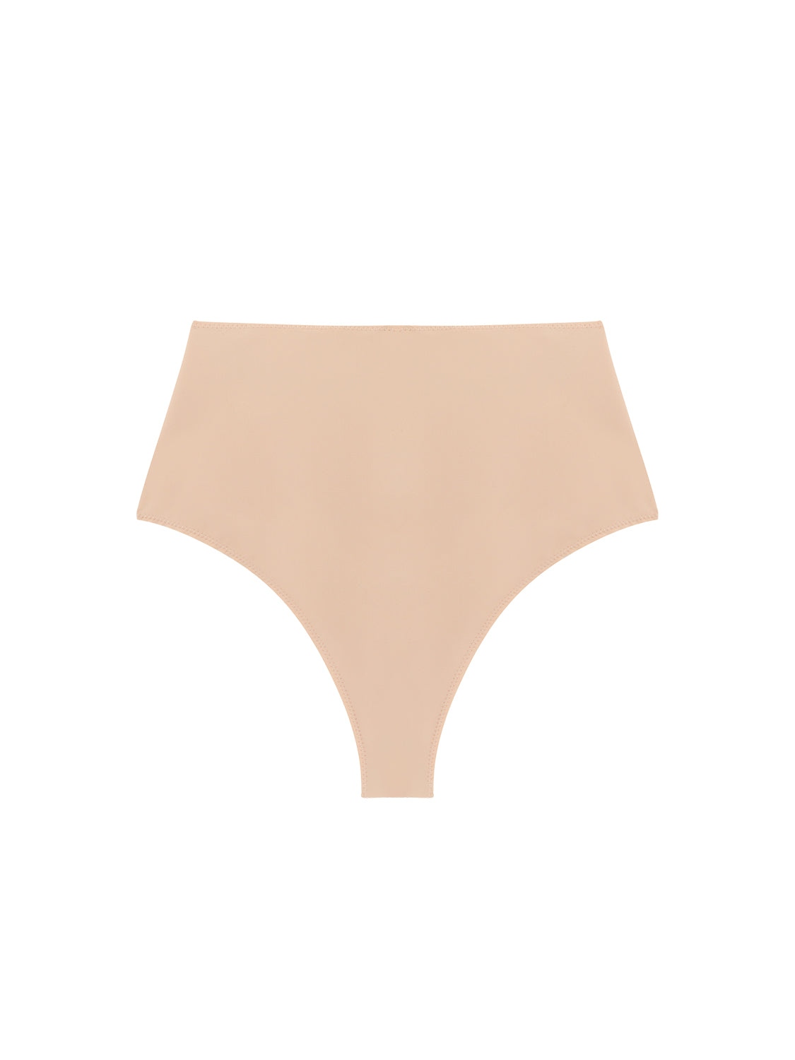 Shaping-Tanga mit hohem Bund - Rosé-Nude