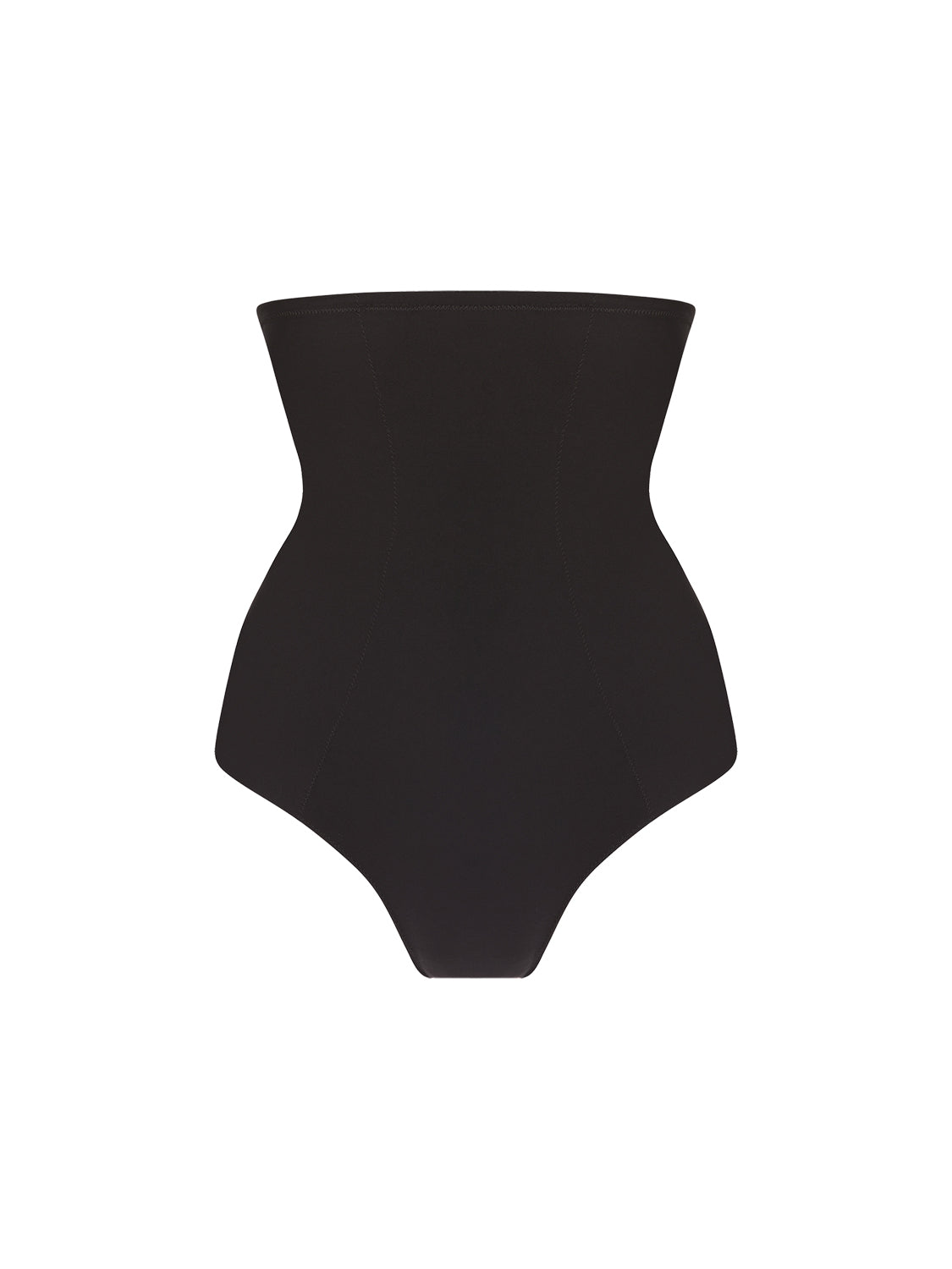 Shaping-Slip mit hohem Bund - Schwarz