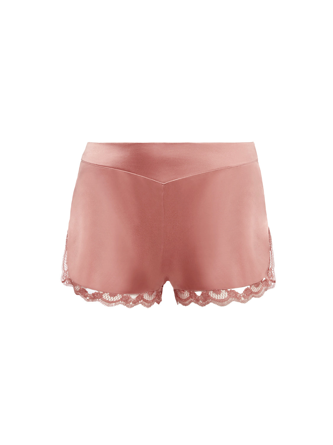 Schlafshorts - Smokey-Rosa