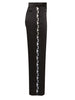 Hose mit Stickerei - Schwarz