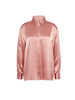 Hemdbluse - Smokey-Rosa