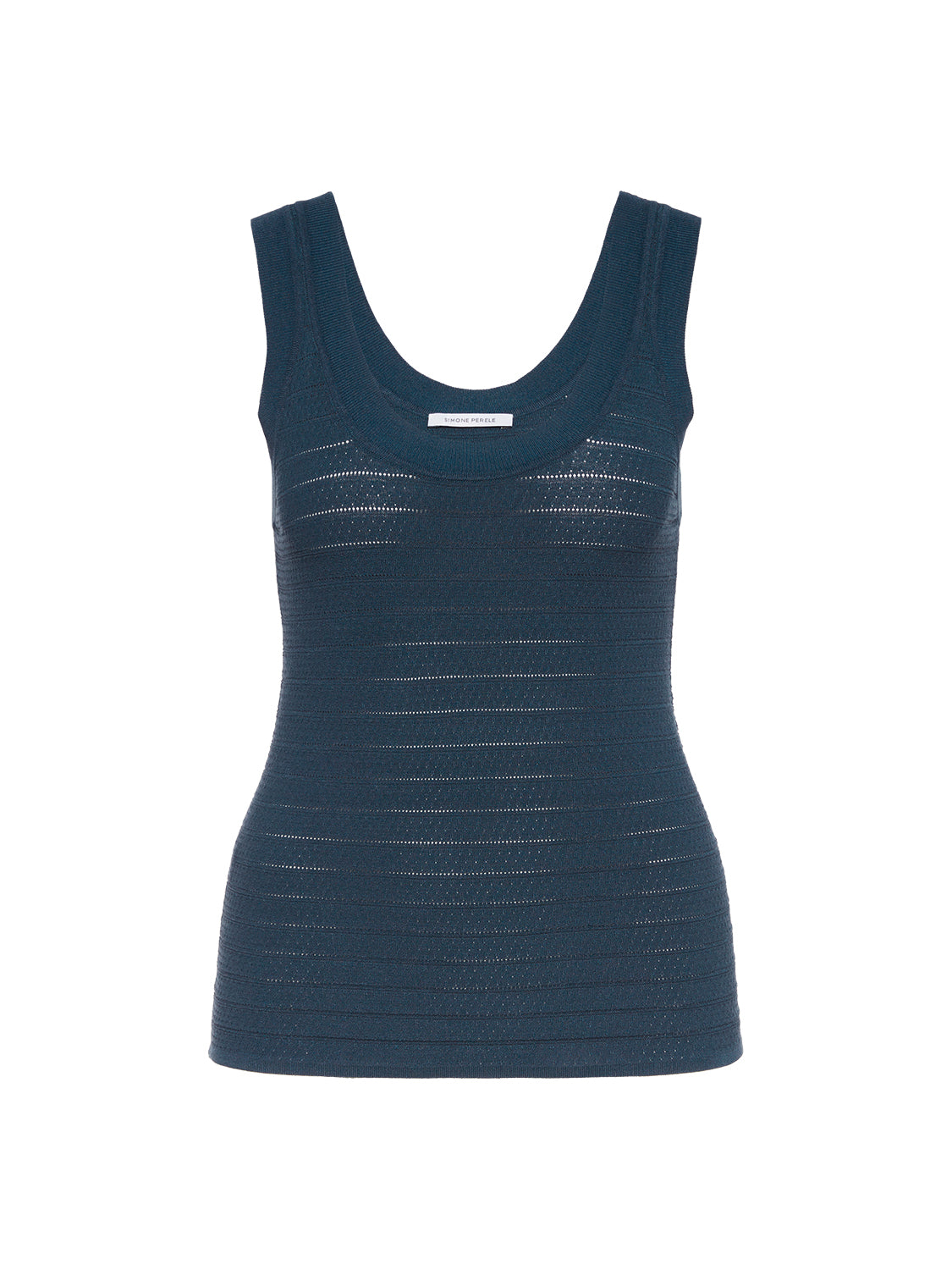 Top - Petrolblau