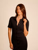 Langes Kleid - Schwarz