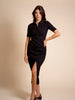 Langes Kleid - Schwarz