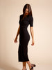 Langes Kleid - Schwarz