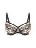 Full-Cup-BH mit eckigem Ausschnitt - Light Tatoo