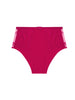 High-Waist-Slip. - Cranberry