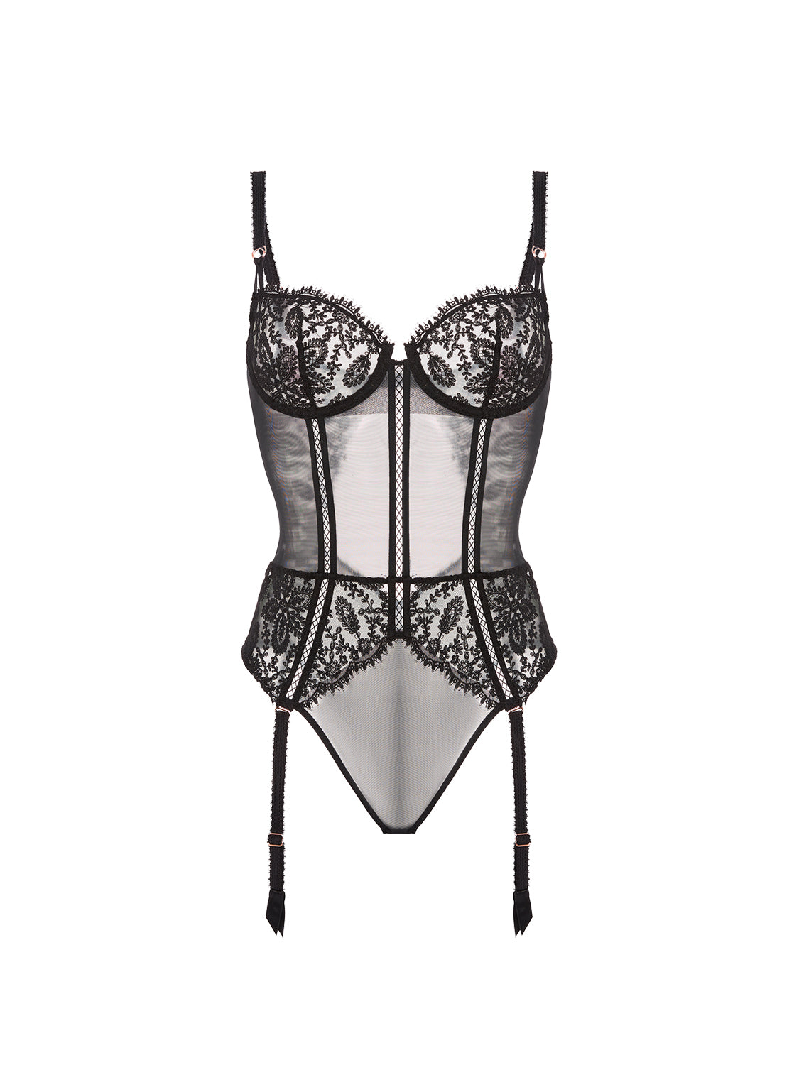 Bodysuit - Schwarz