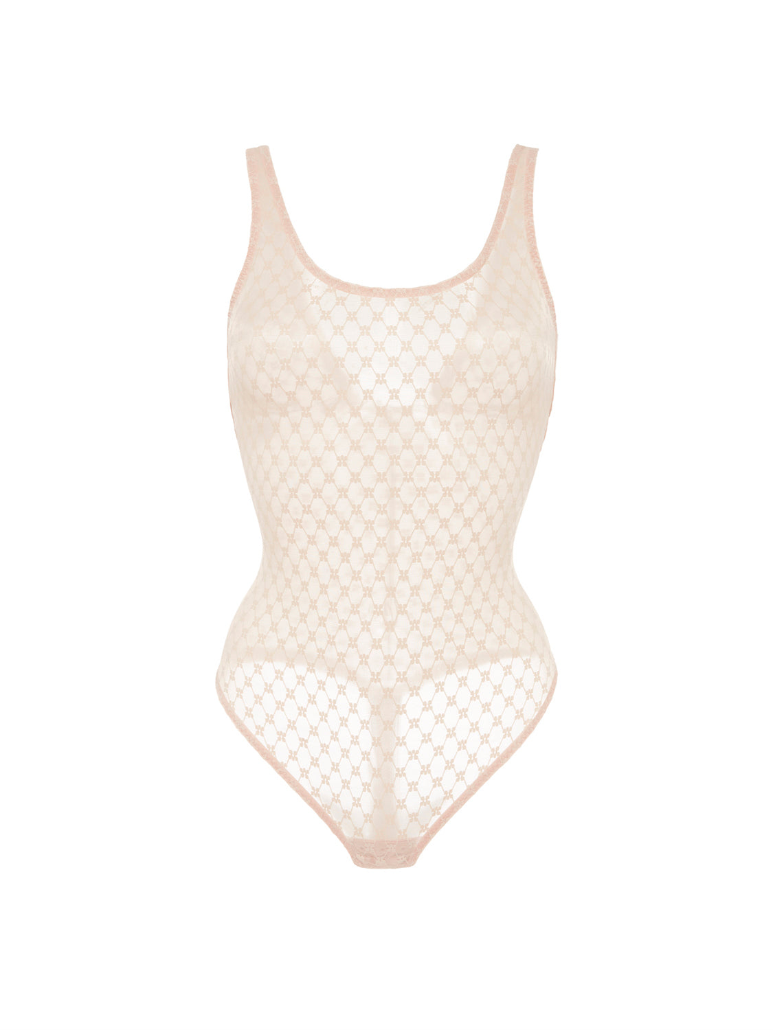 Figurformender Bodysuit - Rosé-Nude