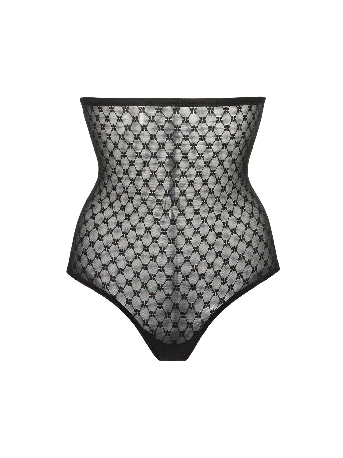 Shaping-Slip mit hohem Bund - Schwarz