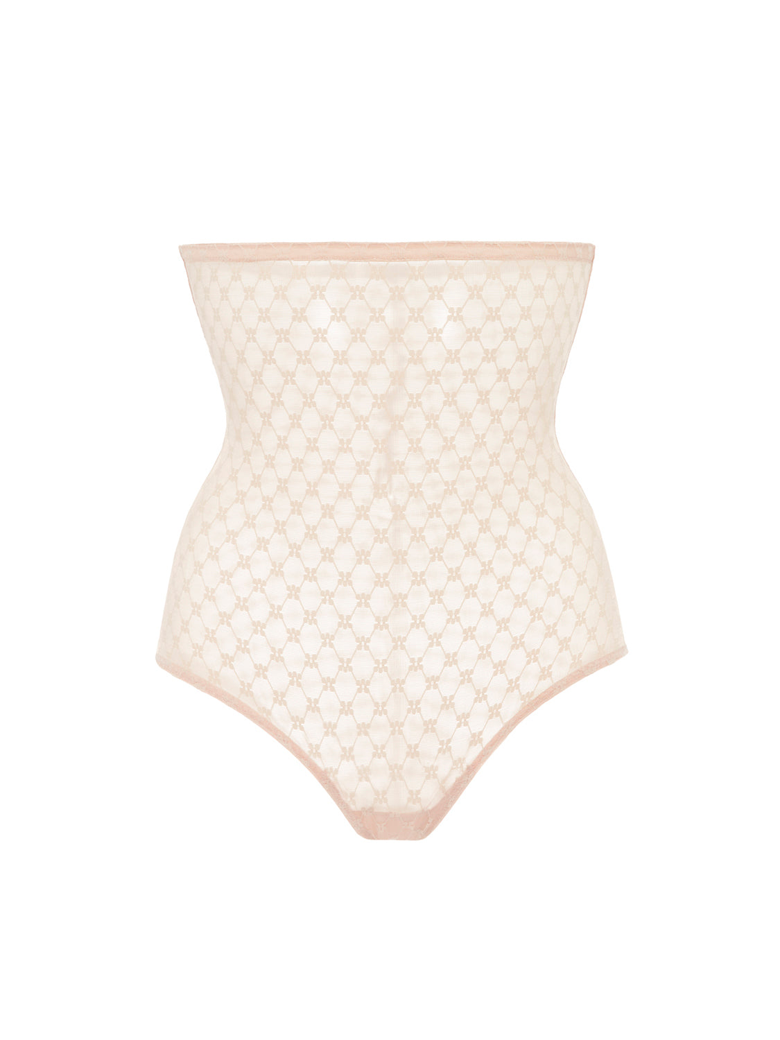 Shaping-Slip mit hohem Bund - Rosé-Nude