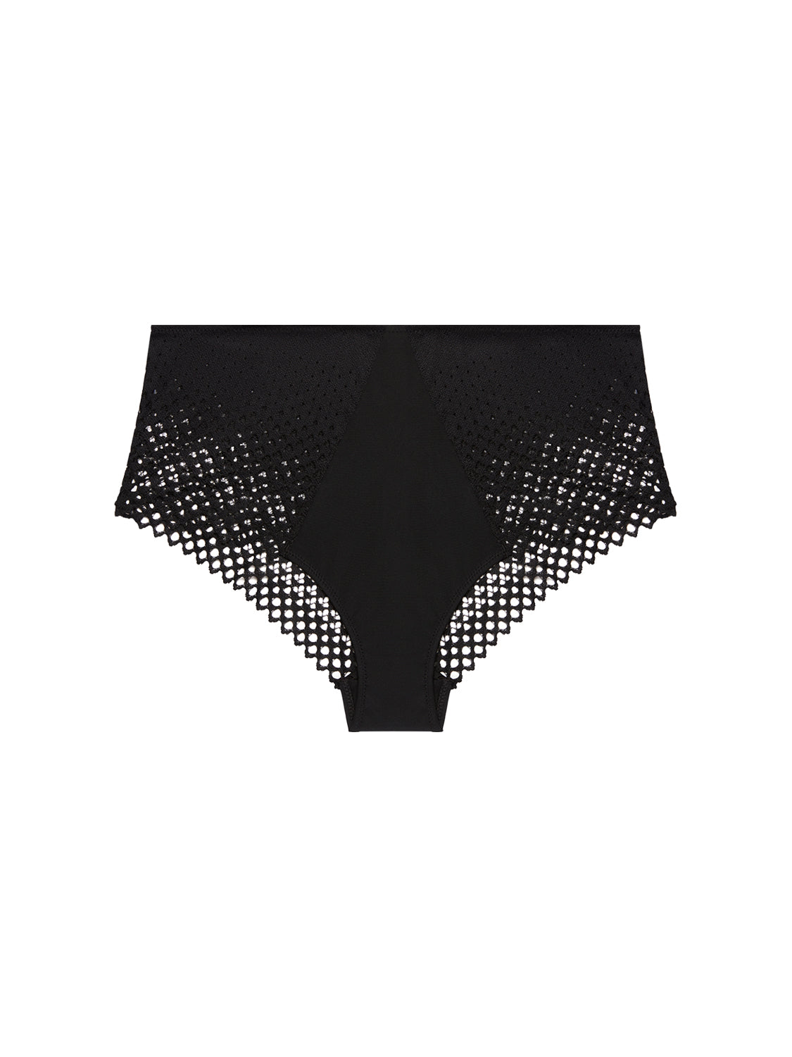 High-Waist-Slip - Schwarz