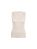 Top - Meliertes Beige