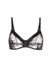 Weicher Triangel-BH mit Softcup - Schwarz
