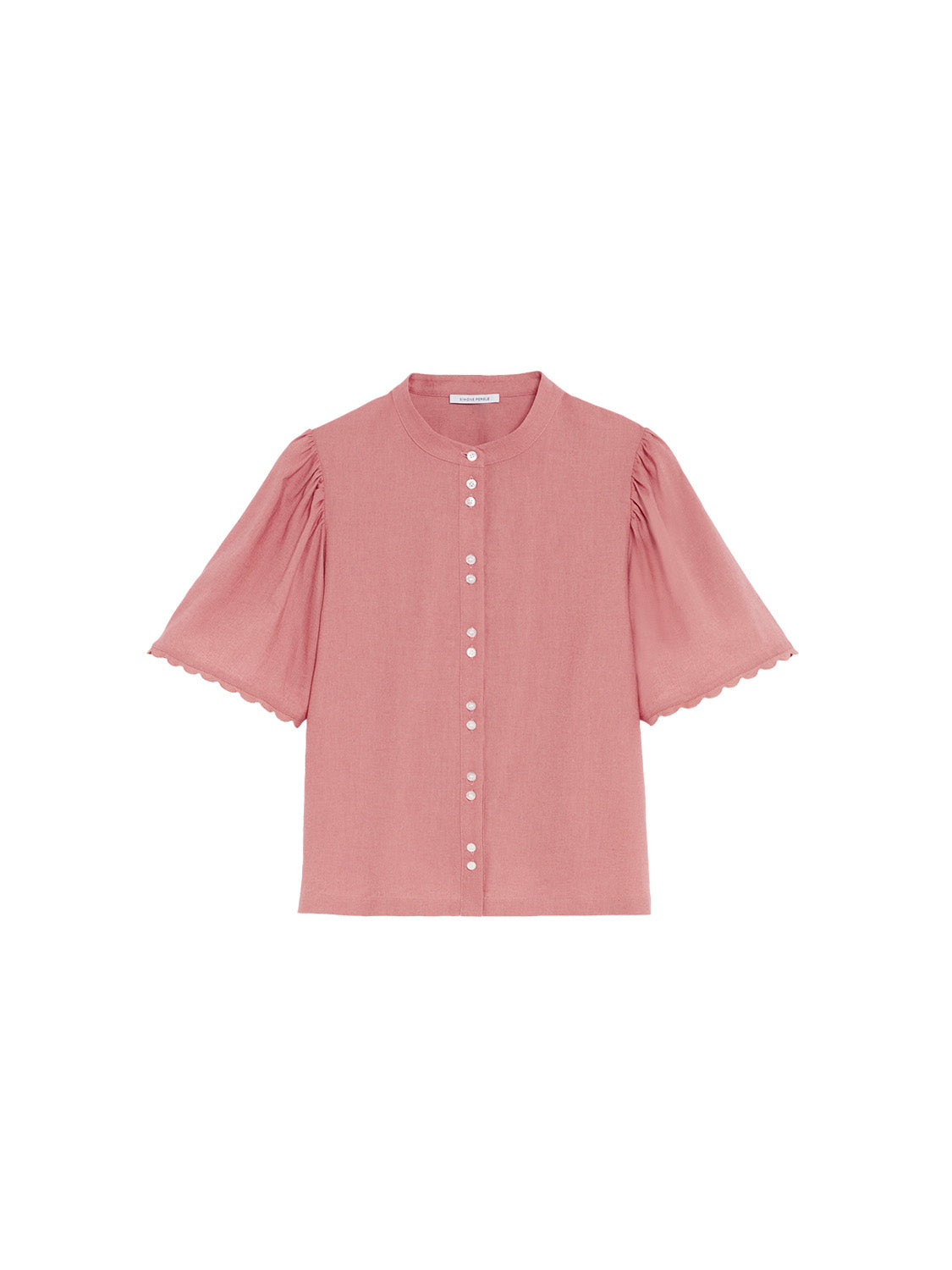 Bluse - Smokey-Rosa