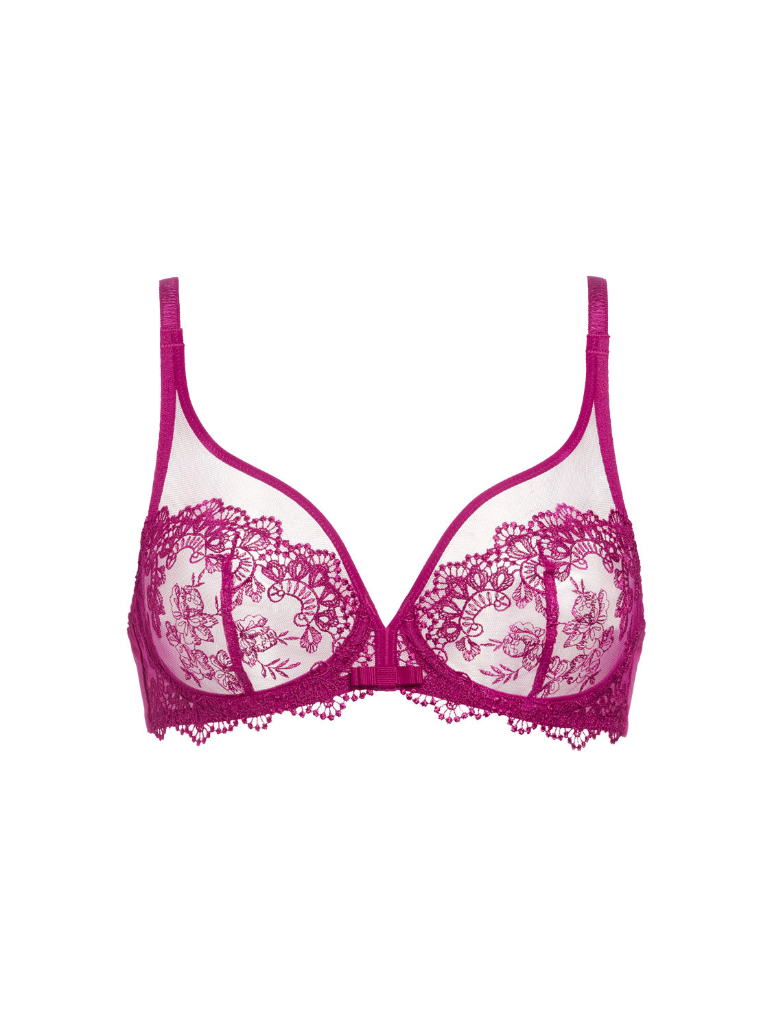 Bügel-BH mit tiefem Dekolleté - Désir-Rosa
