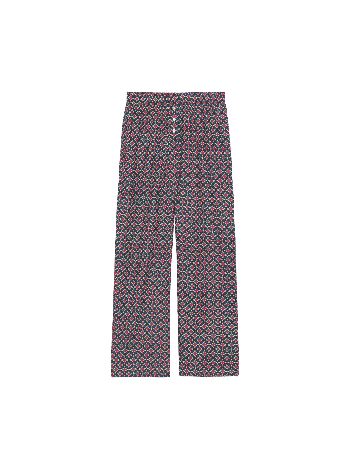 Pyjamahose aus Baumwolle mit CSAO-Print
