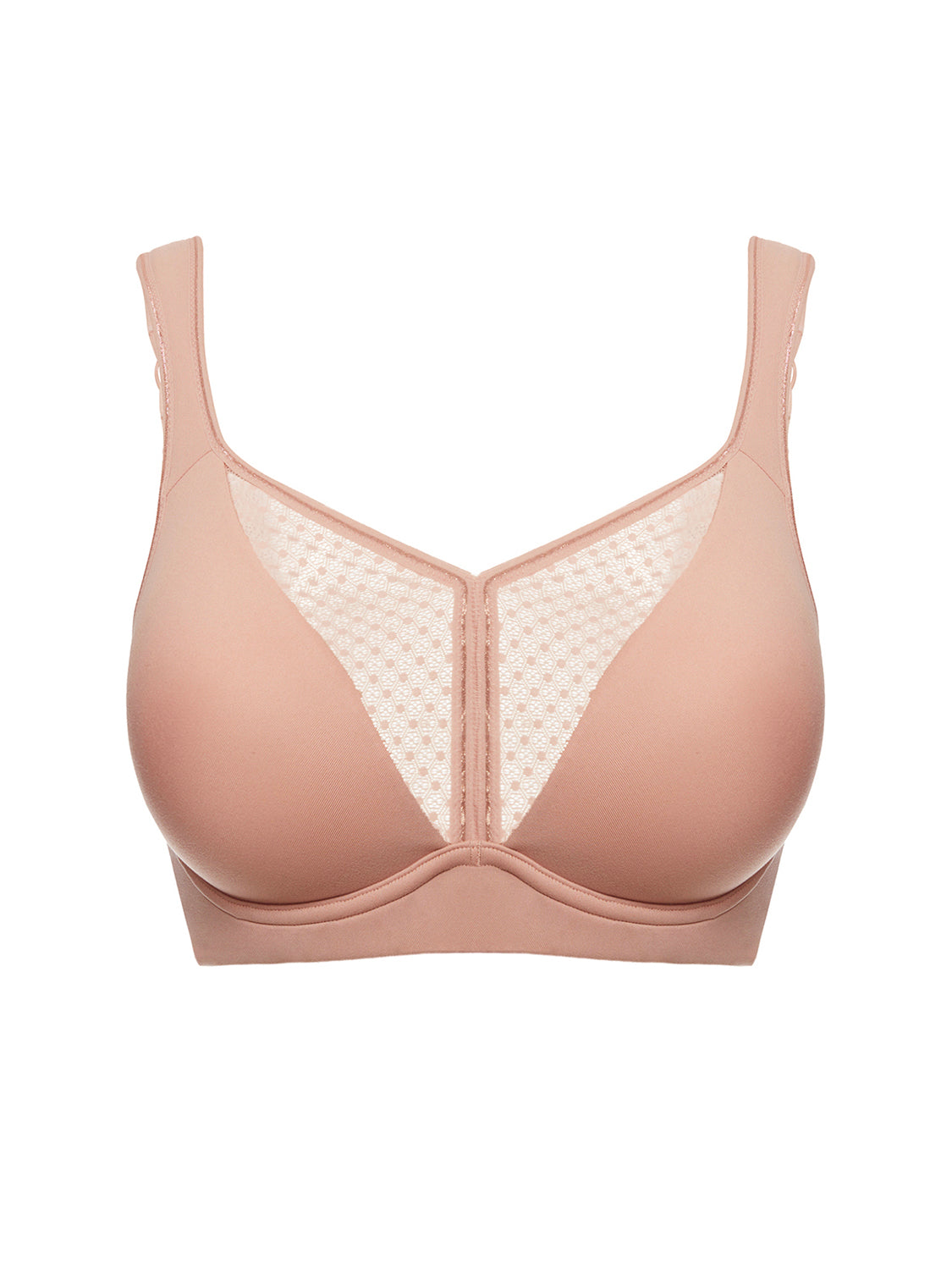 Sport-BH mit Bügel - Yogi-Pink