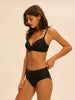High-Waist-Slip. - Schwarz