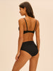 High-Waist-Slip. - Schwarz
