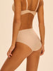 High-Waist-Slip. - Rosige Haut