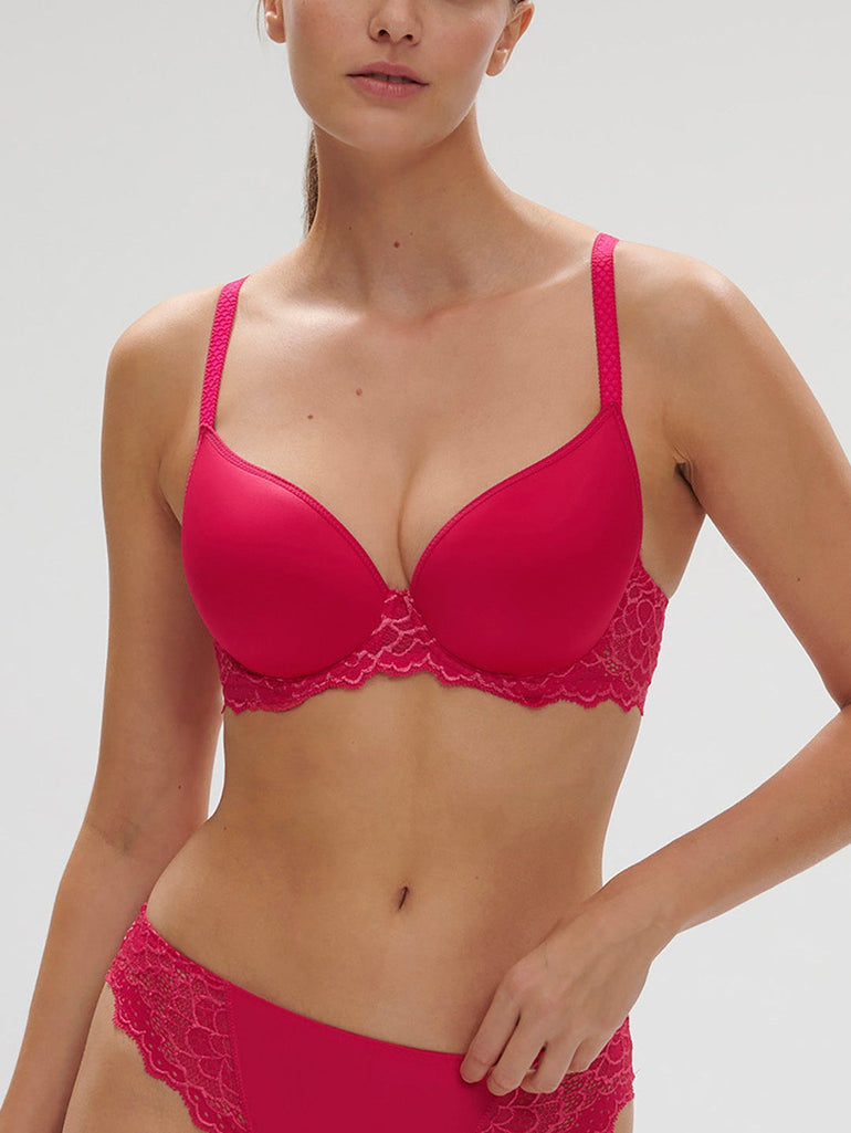 Plunge-Spacer-BH - Wintergrün-Rosa