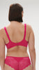 Full-Cup-BH mit Stützfunktion - Wintergrün-Rosa