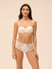 High-Waist-Slip. - Natur