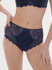 High-Waist-Slip. - Tintenblau
